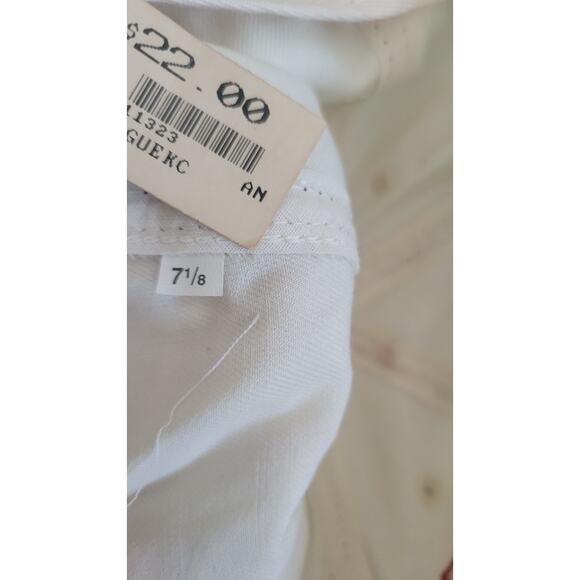 Vintage American Needle Kansas City Monarchs Hat 7 1/8 Red Cream NWT Made in USA - Picture 10 of 12